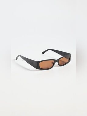 Jenny Bird Black Sunglasses with Amber Lenses PR26-19